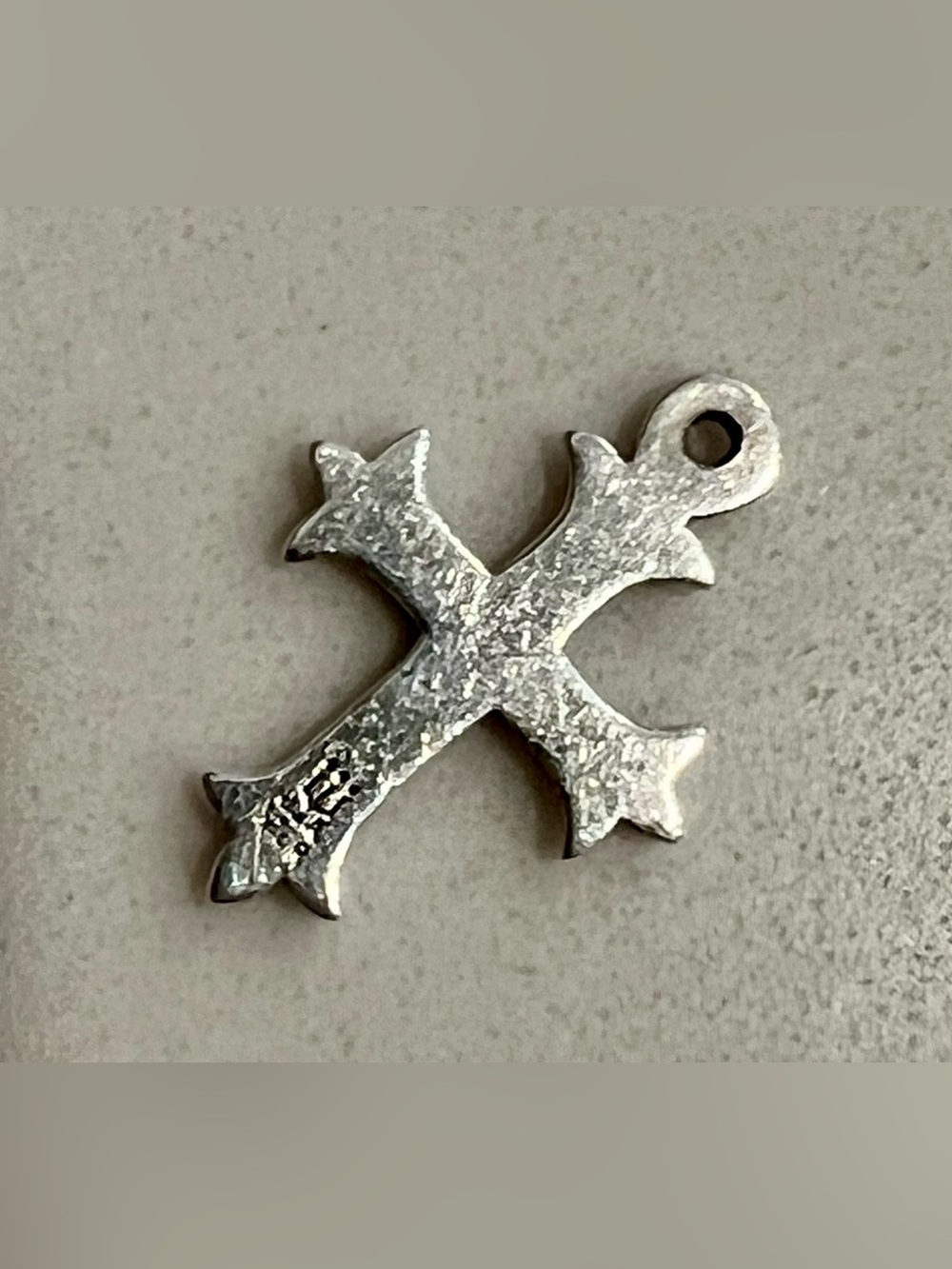 James Avery Sterling Silver Cross Charm - Picture 5 of 5